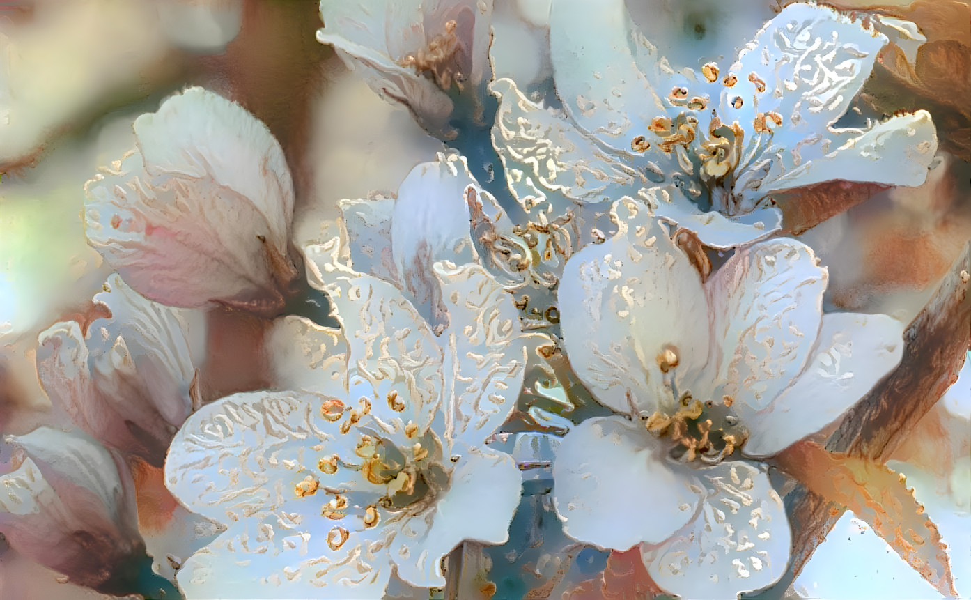 Apple blossoms