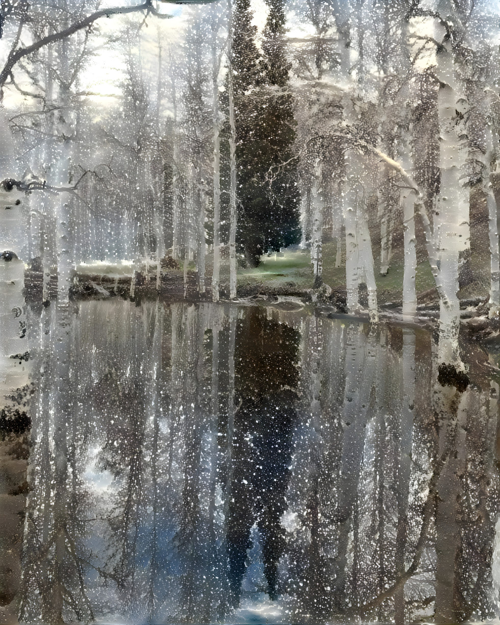 A dusting of snow