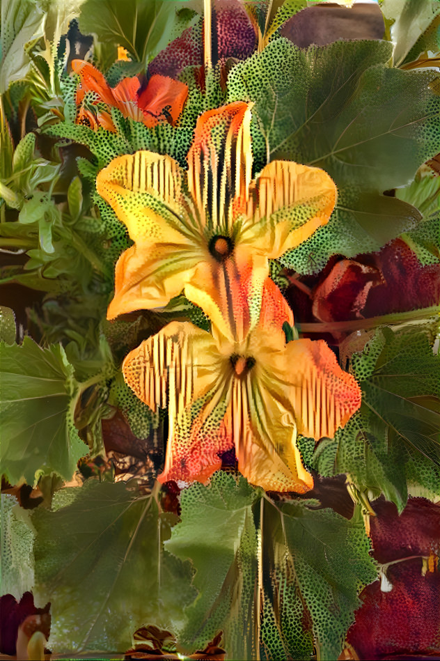 squash blossoms