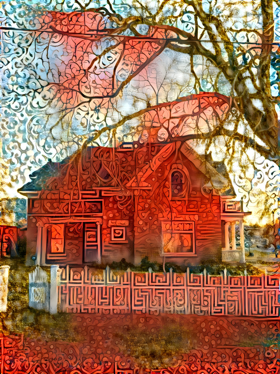 The red house