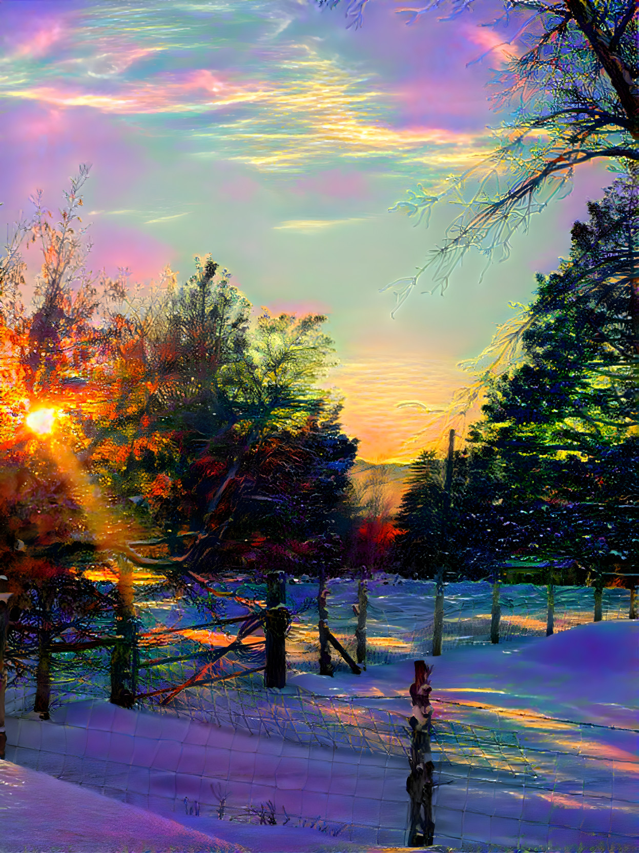 Winter Sunset