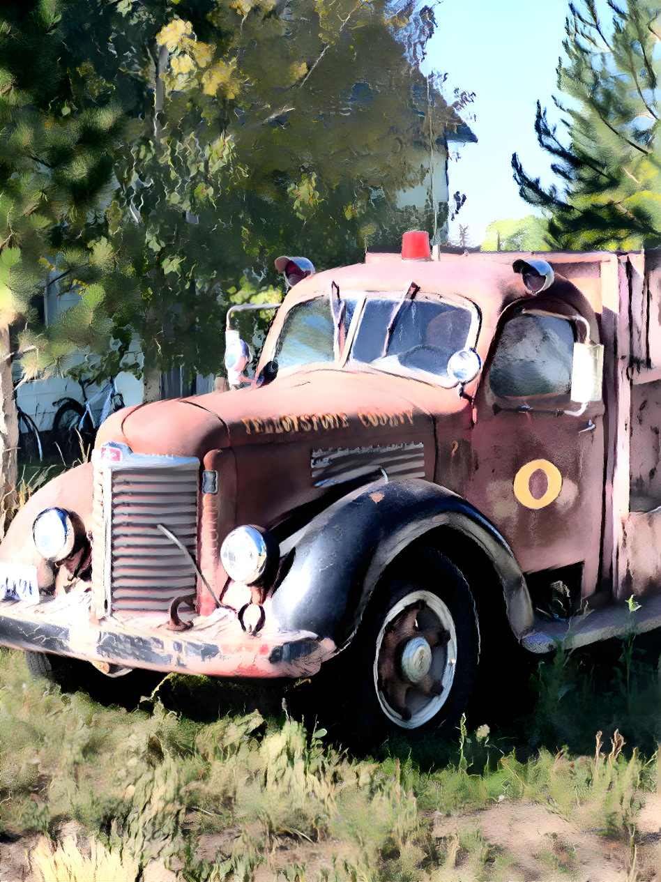 Yellowstone County firetruck