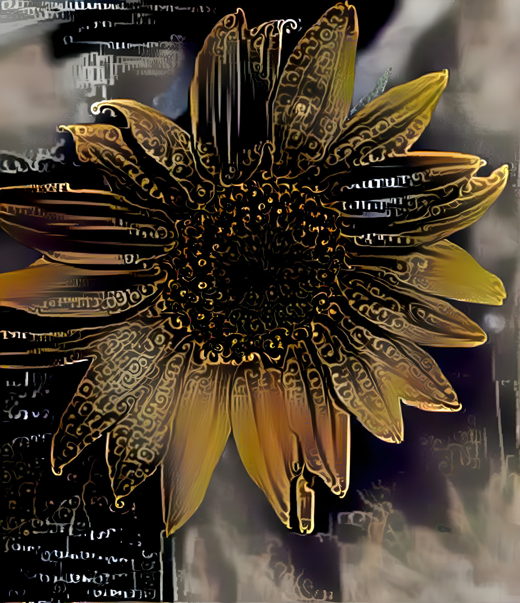 Gothic sunflower