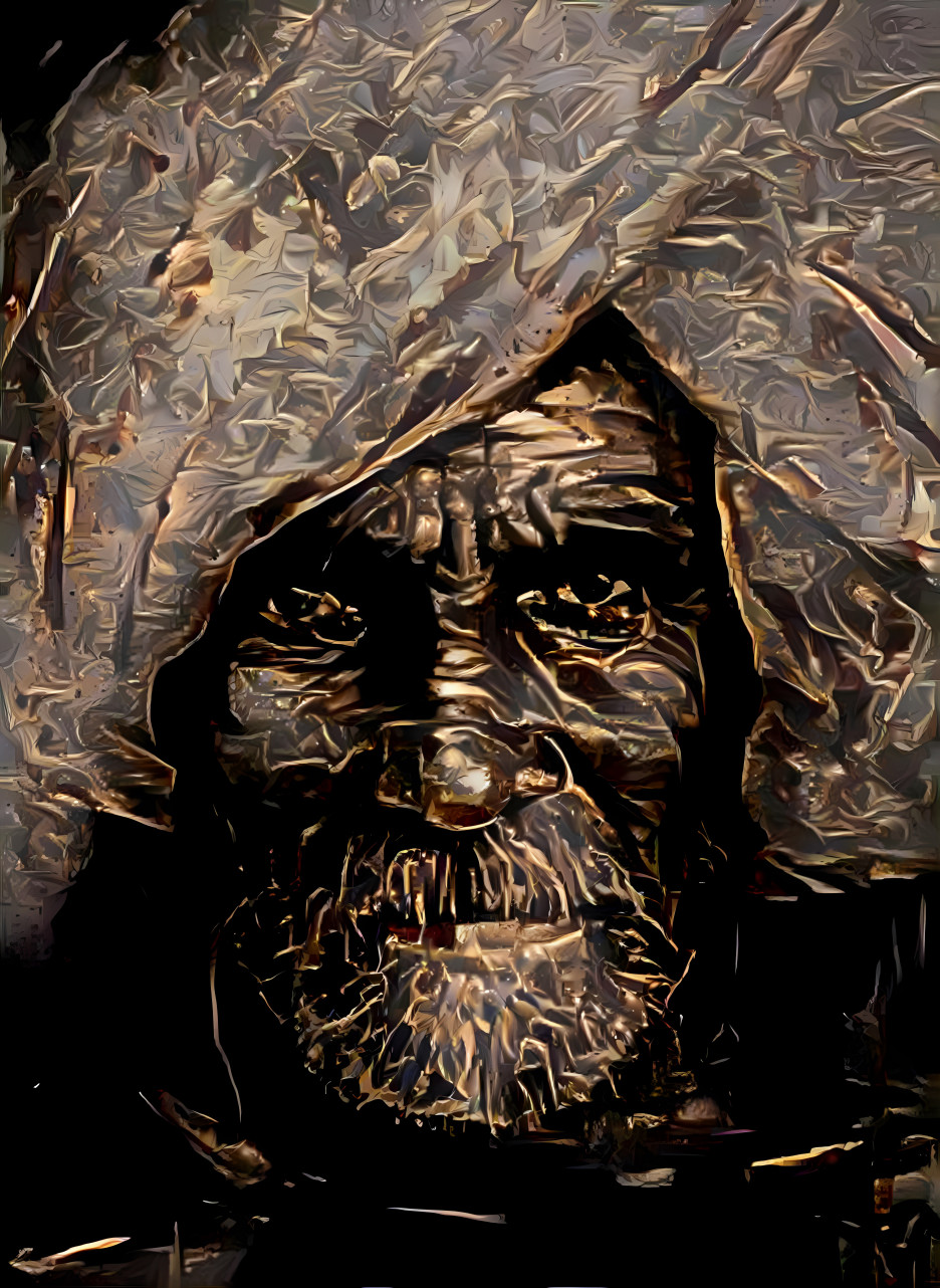 Old man with turban