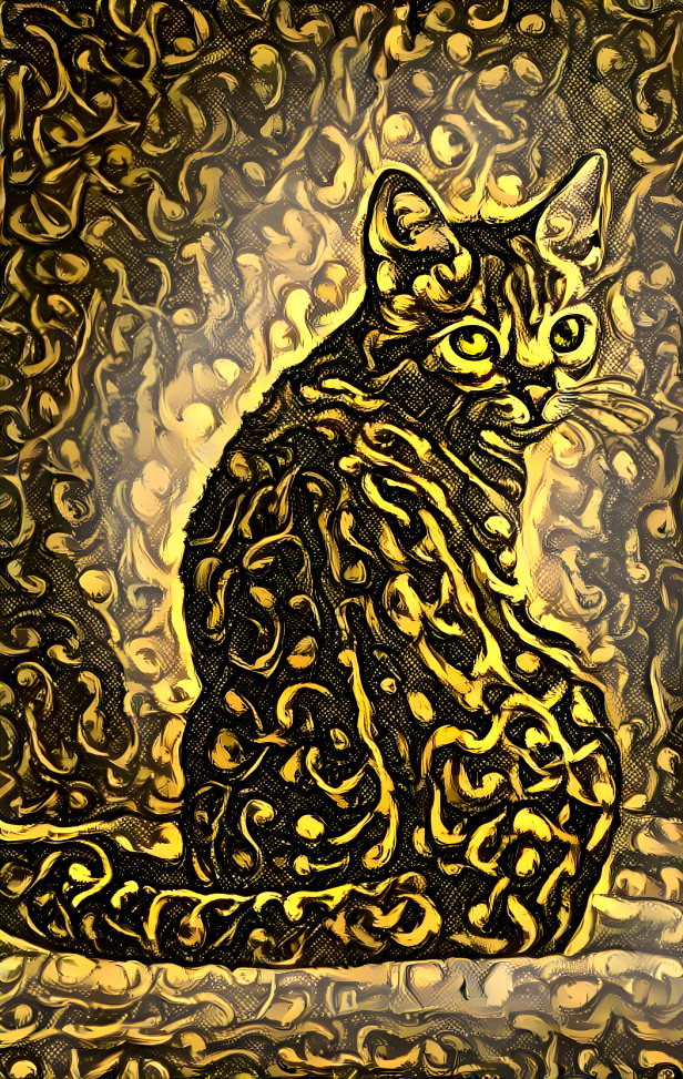 Golden cat