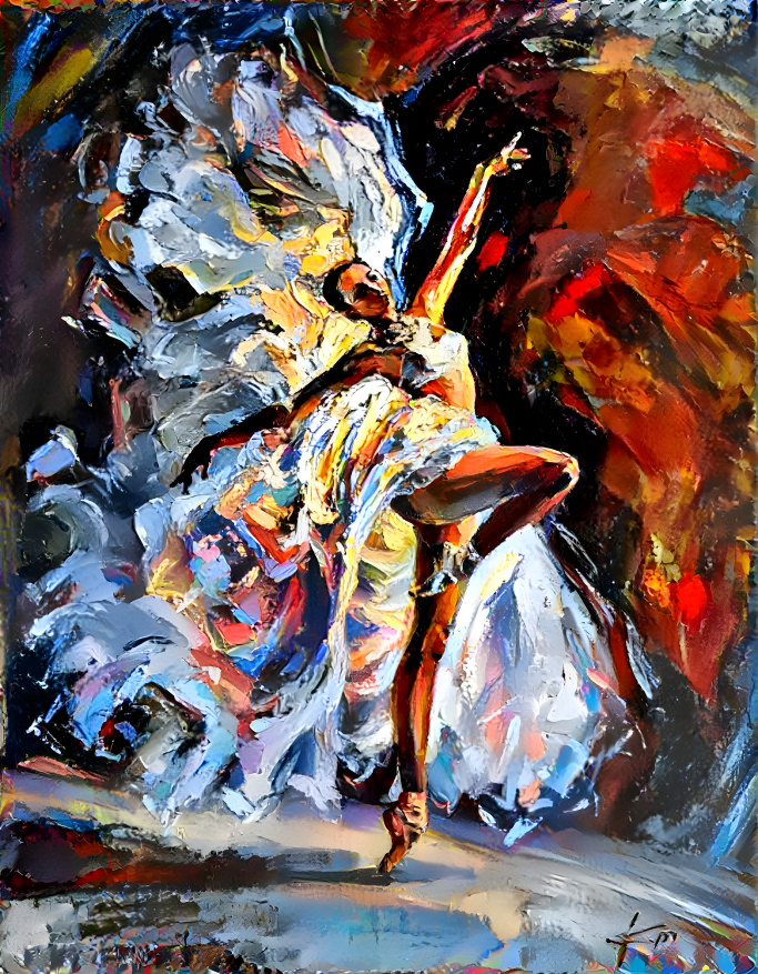 Girl dancing