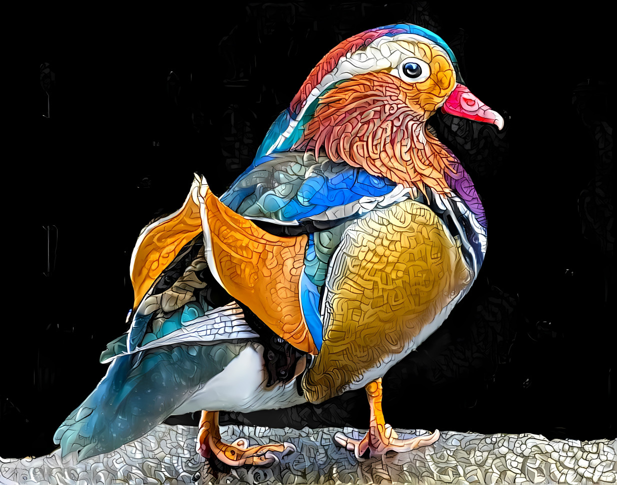 Mandarin Duck 鸳鸯 ㊙️