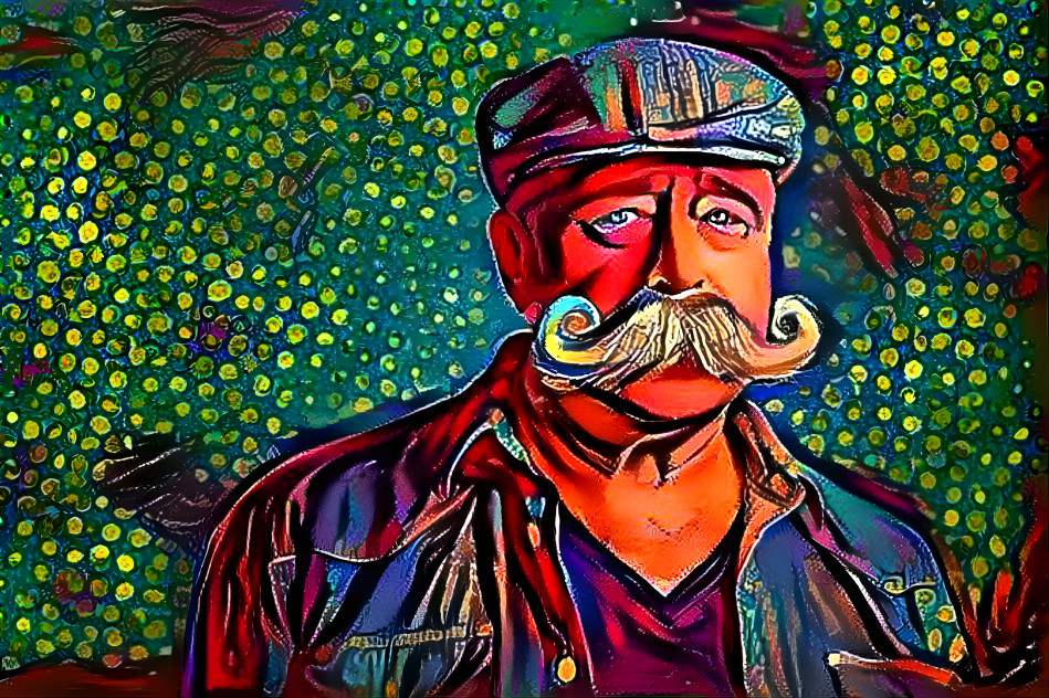 Man with mustache