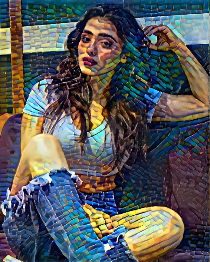 Ketika Sharma in artistic way