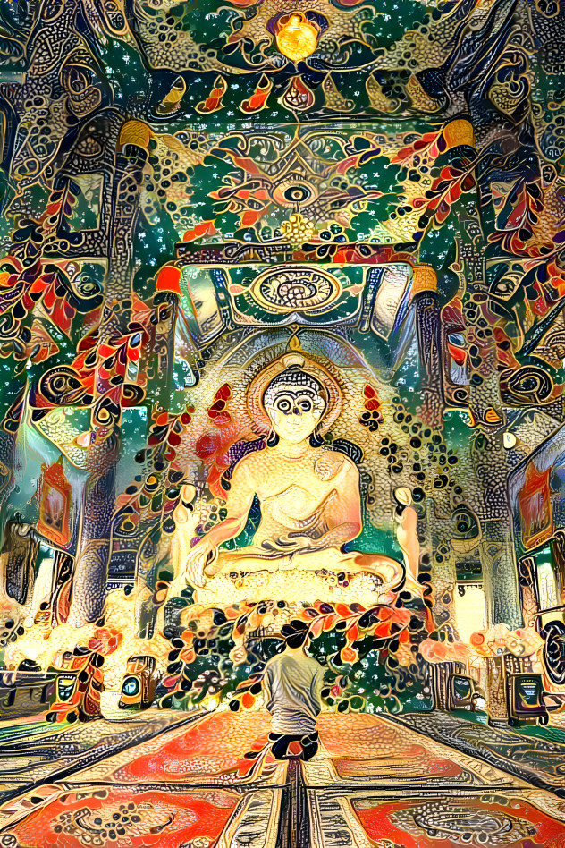 Buddha in Temple