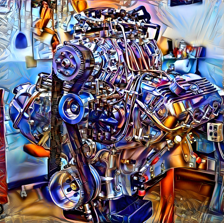 A Ford Vehicle Engine