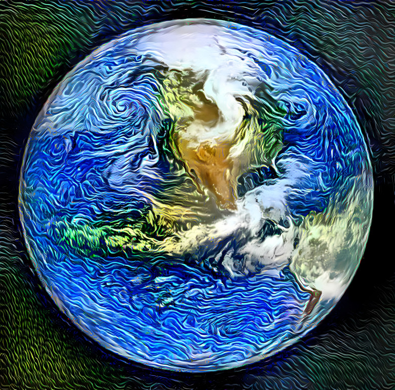 Swirly Earth