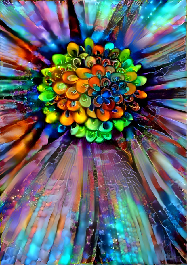 Rainbow Flower 