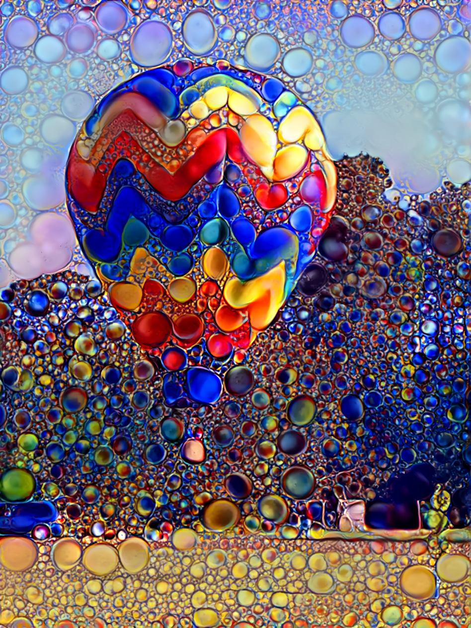 Balloon on Oil