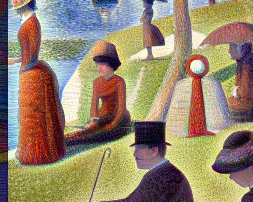 Georges Seurat - A Sunday on La Grande Jatte