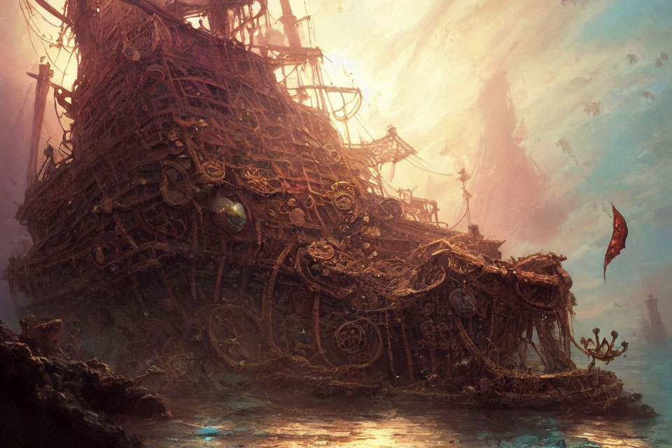 Sunken Pirate Ship