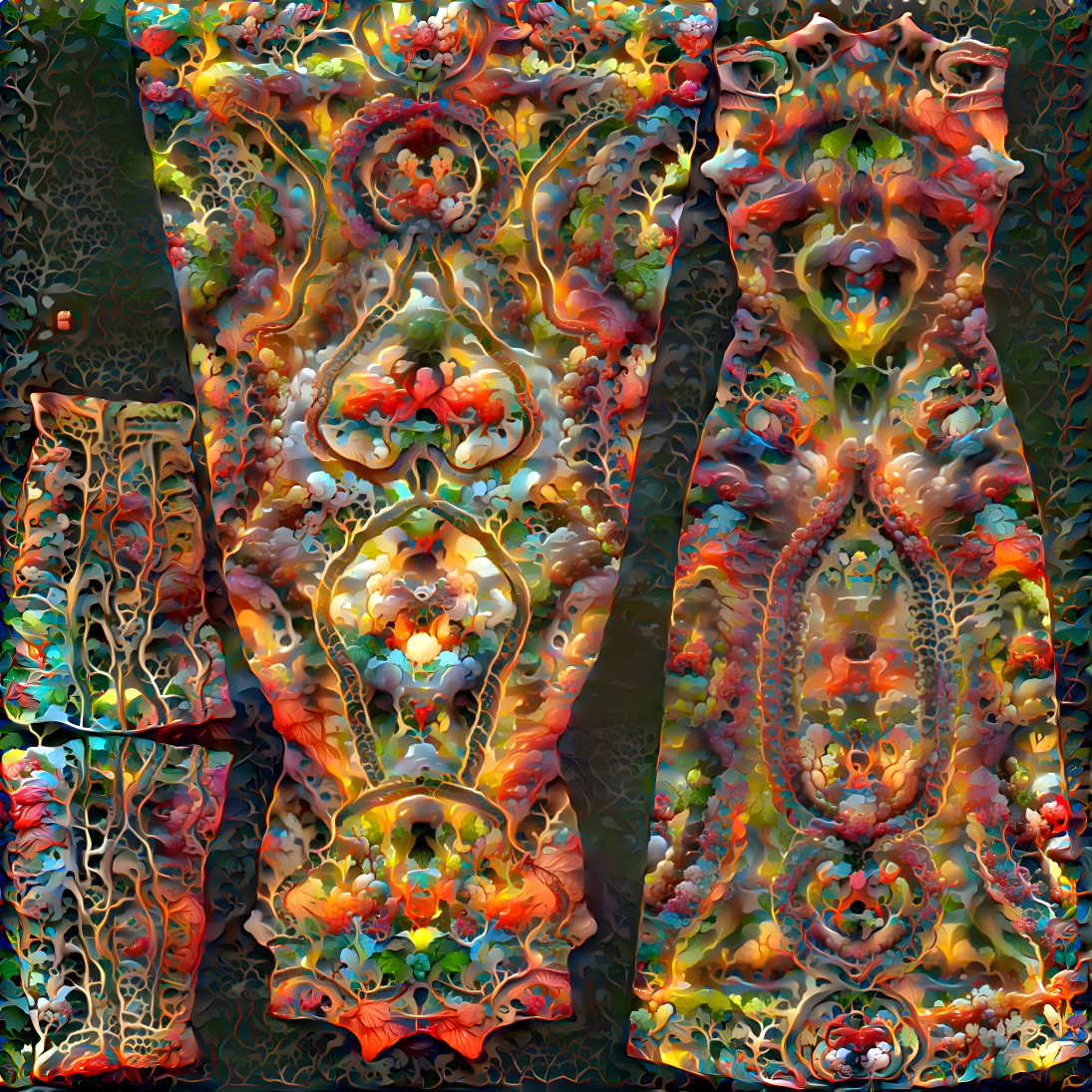 texture for DAZ morphing fantasy dress