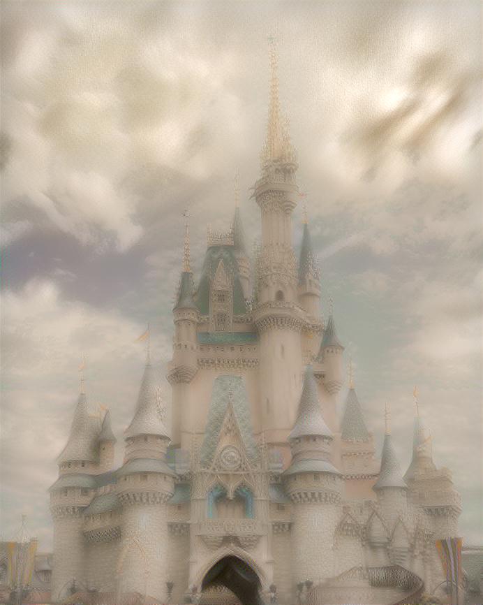 silky disney castel