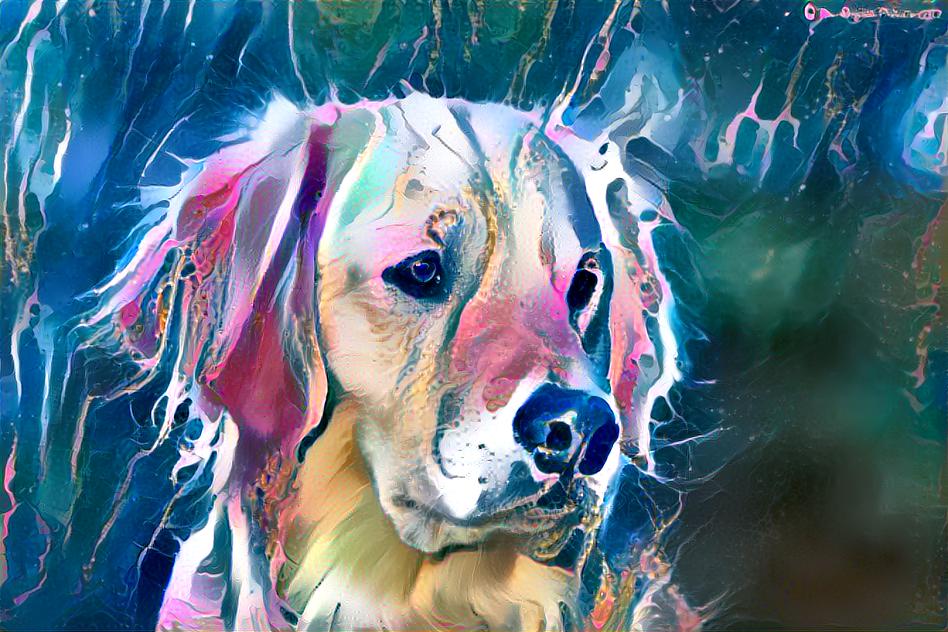 dog paint