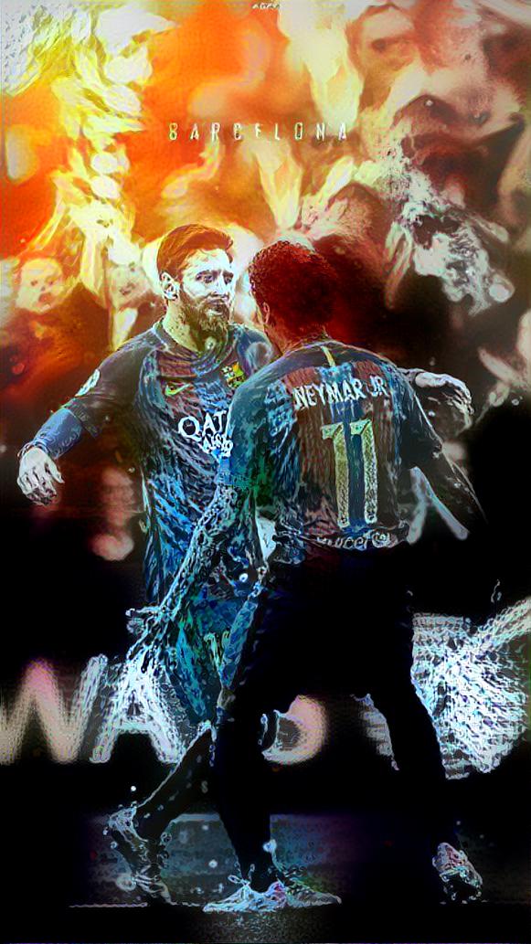 neymar and messi