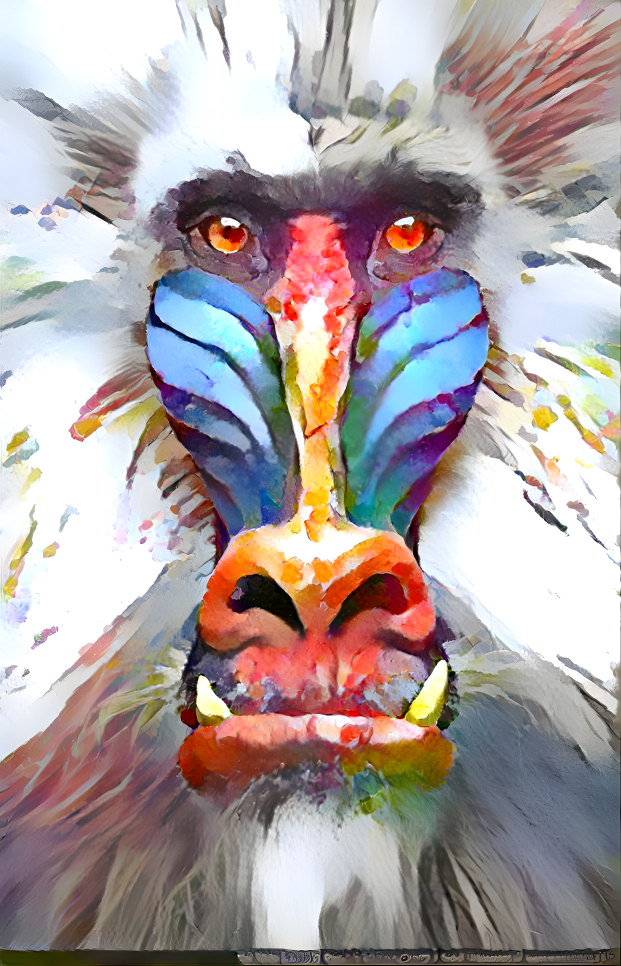 Rainbow Baboon