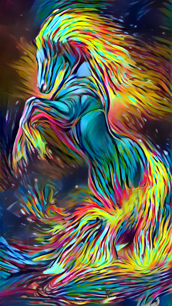 Rainbow Horse