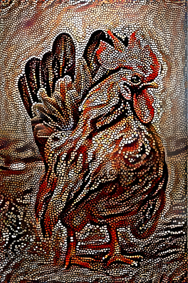 Dotted Rooster