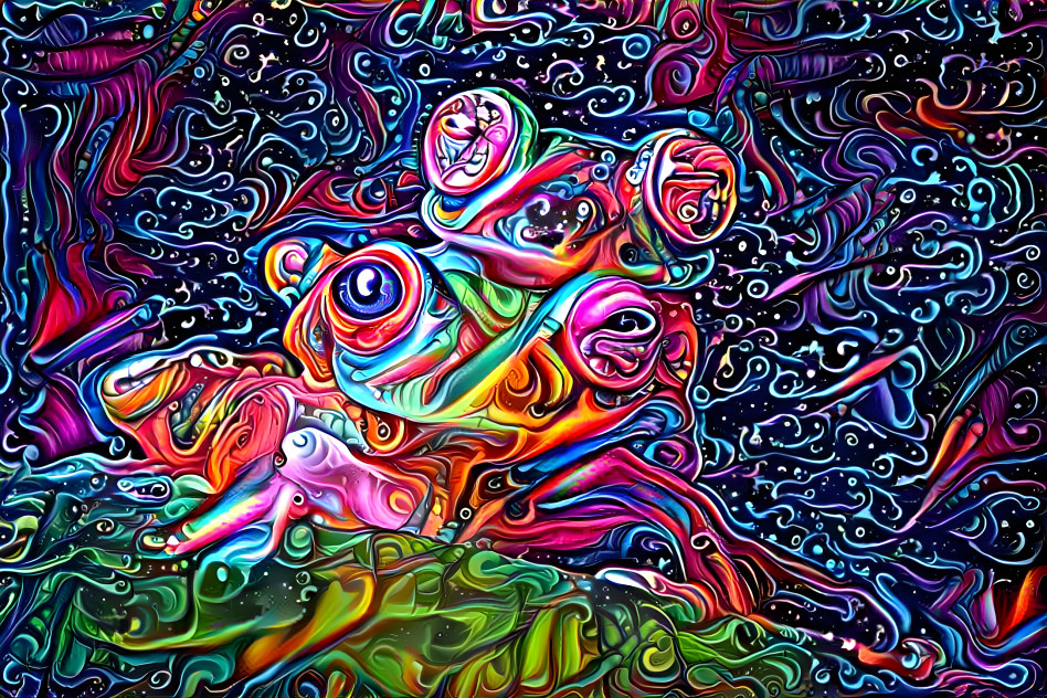 Psychedelic Frogs 
