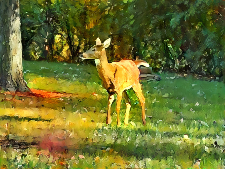 Doe in the park