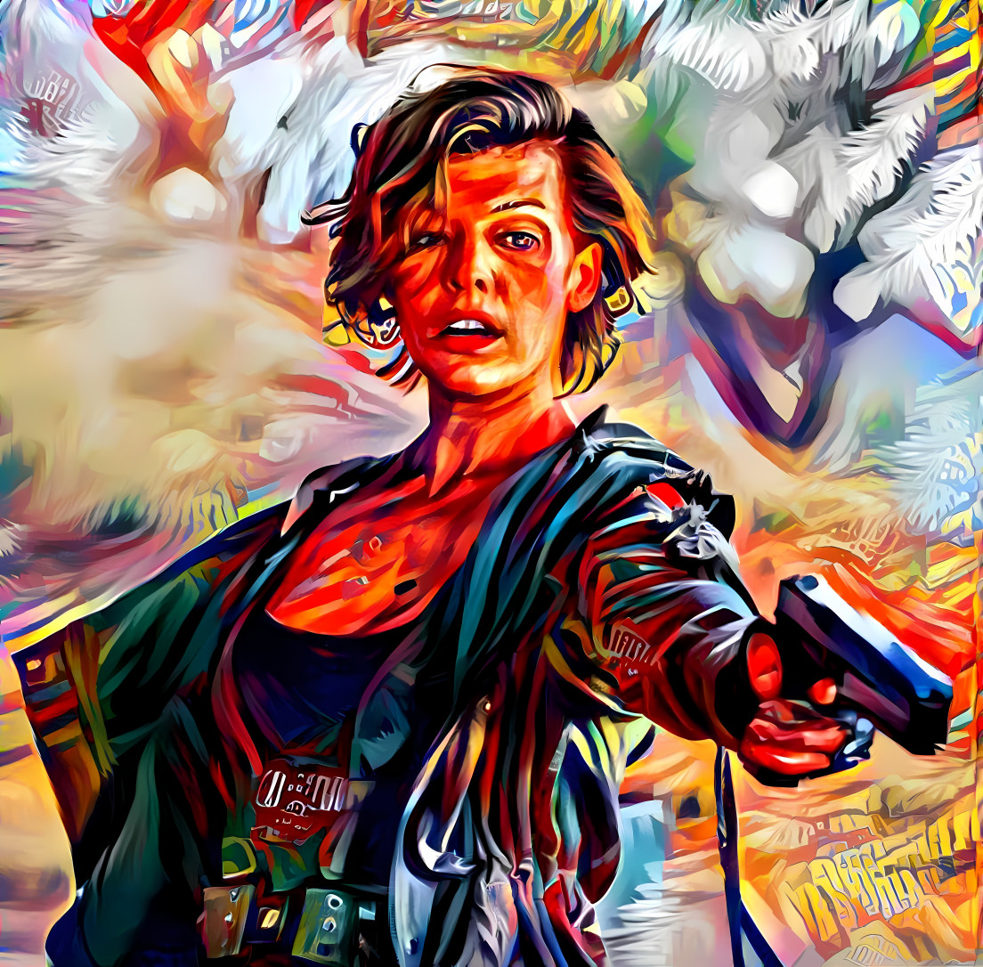 ANDRE´S ART MILLA JOVOVICH