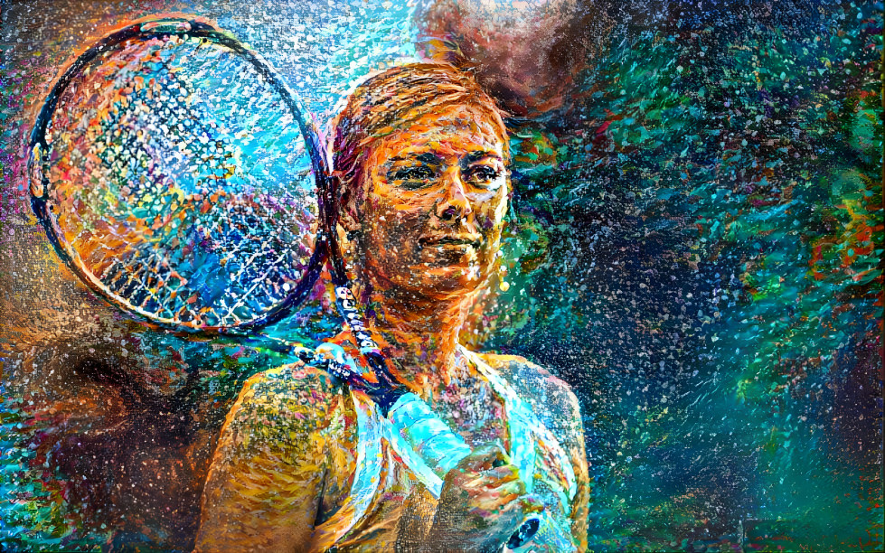 ANDRE´S ART MARIA SHARAPOVA