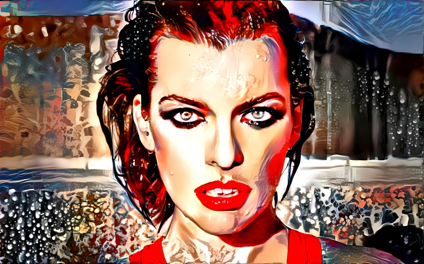 ANDRE´S ART MILLA JOVOVICH