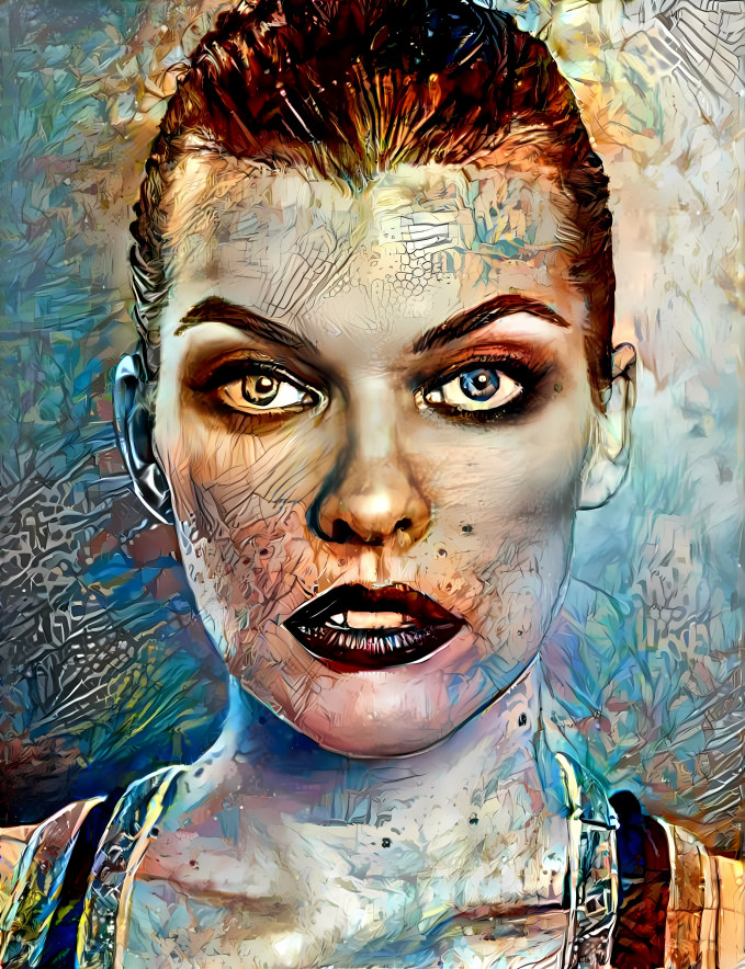 ANDRE´S ART MILLA JOVOVICH