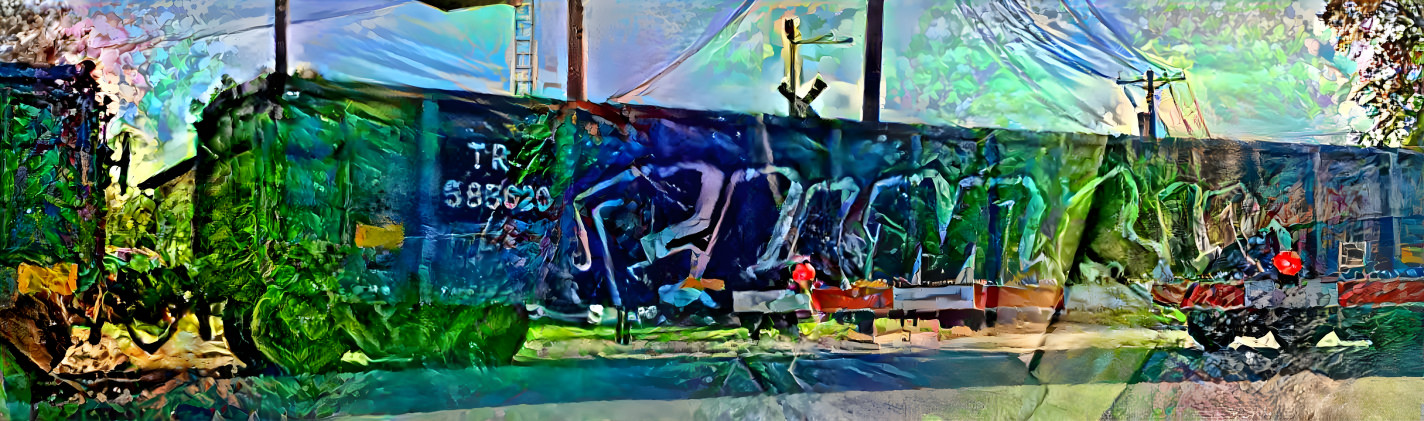 Graffiti train