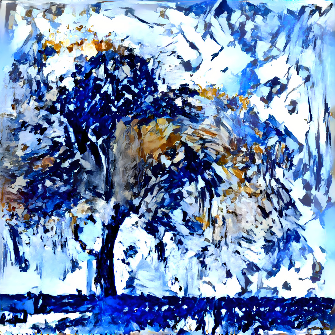 Blue Tree