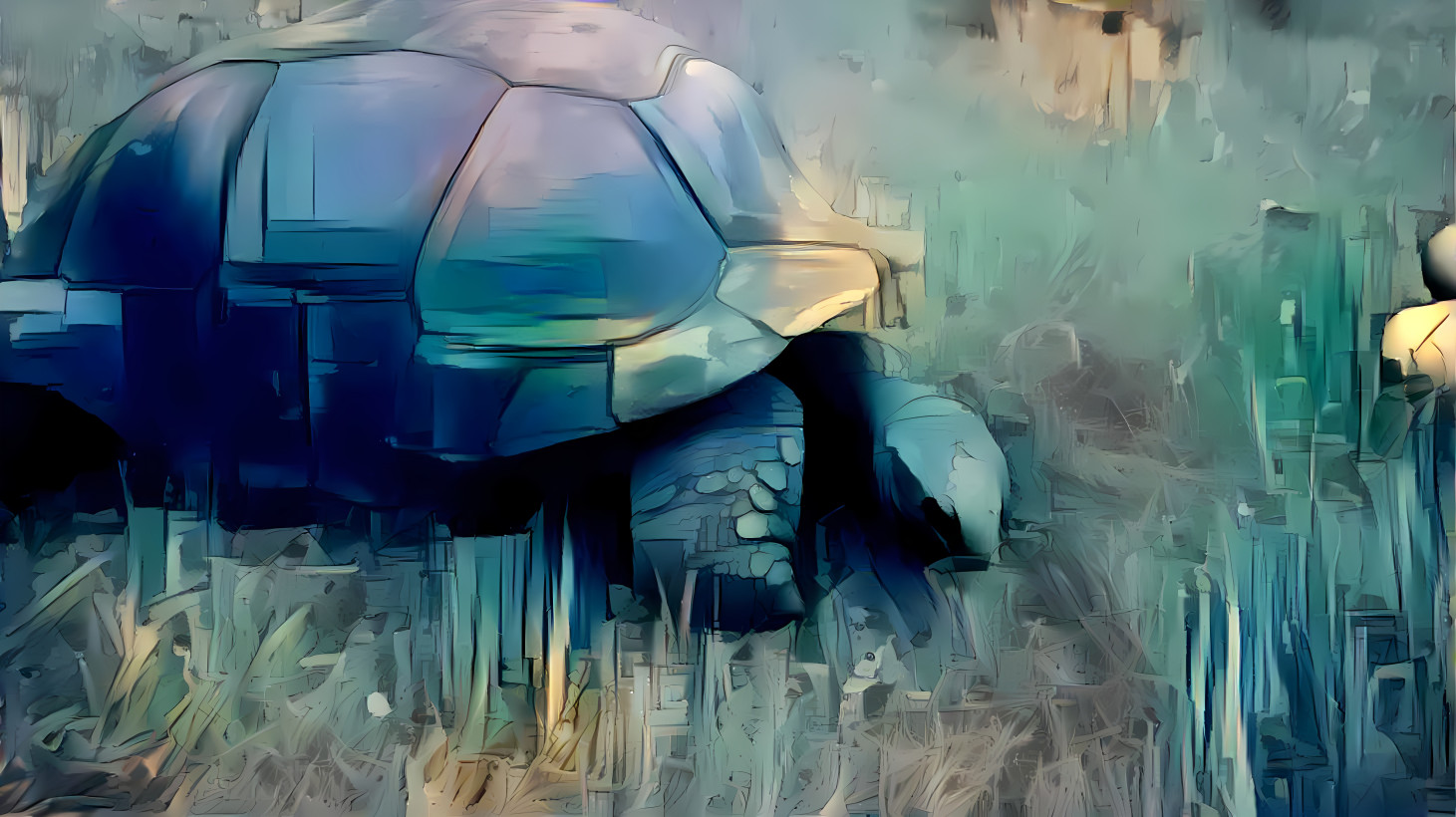 Pastel Green Turtle