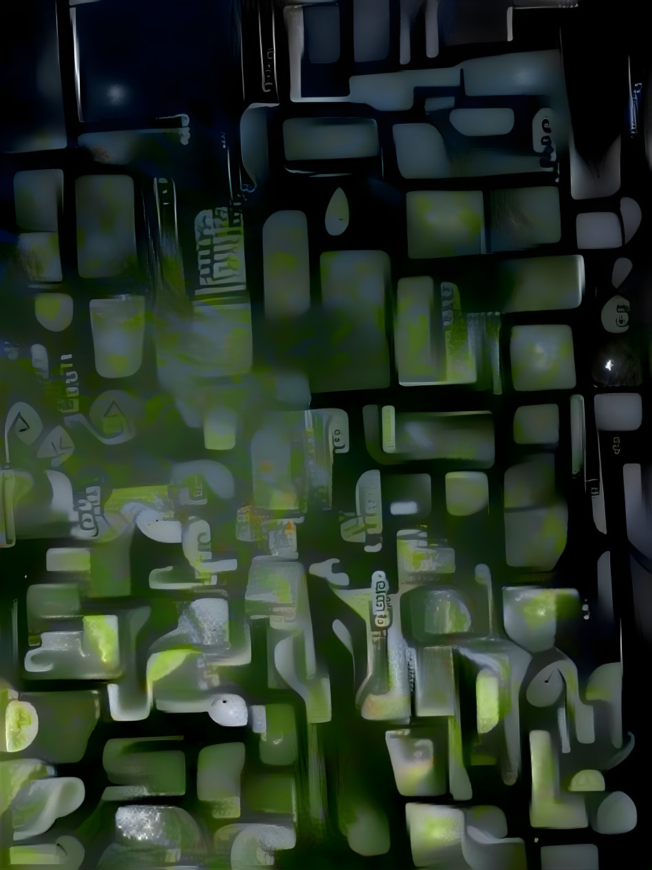 Green cube