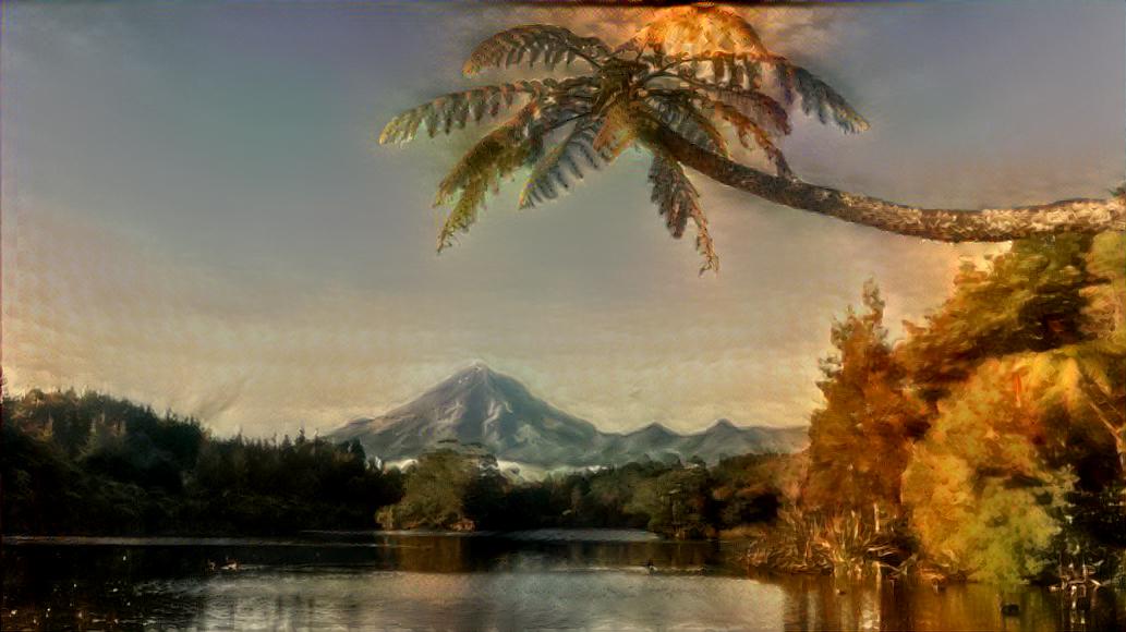 Lake Mangamahoe, New Zealand