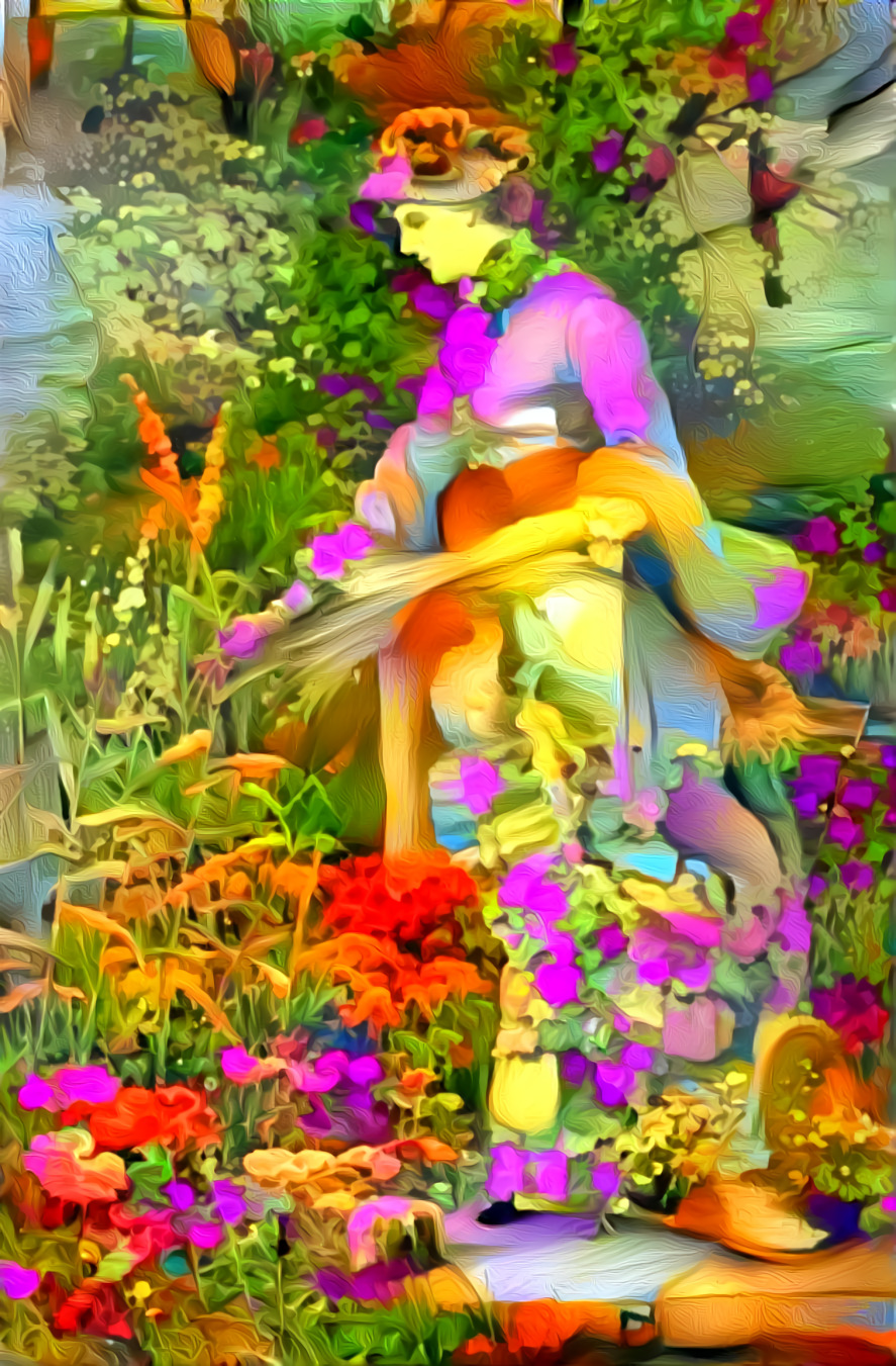 “Tending the Flower Garden”