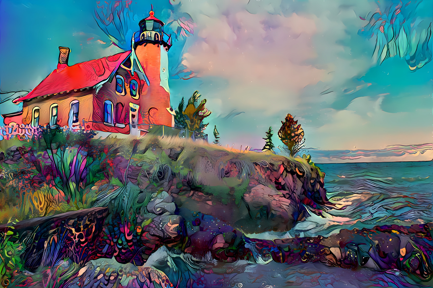 “Eagle Harbor Lighthouse”