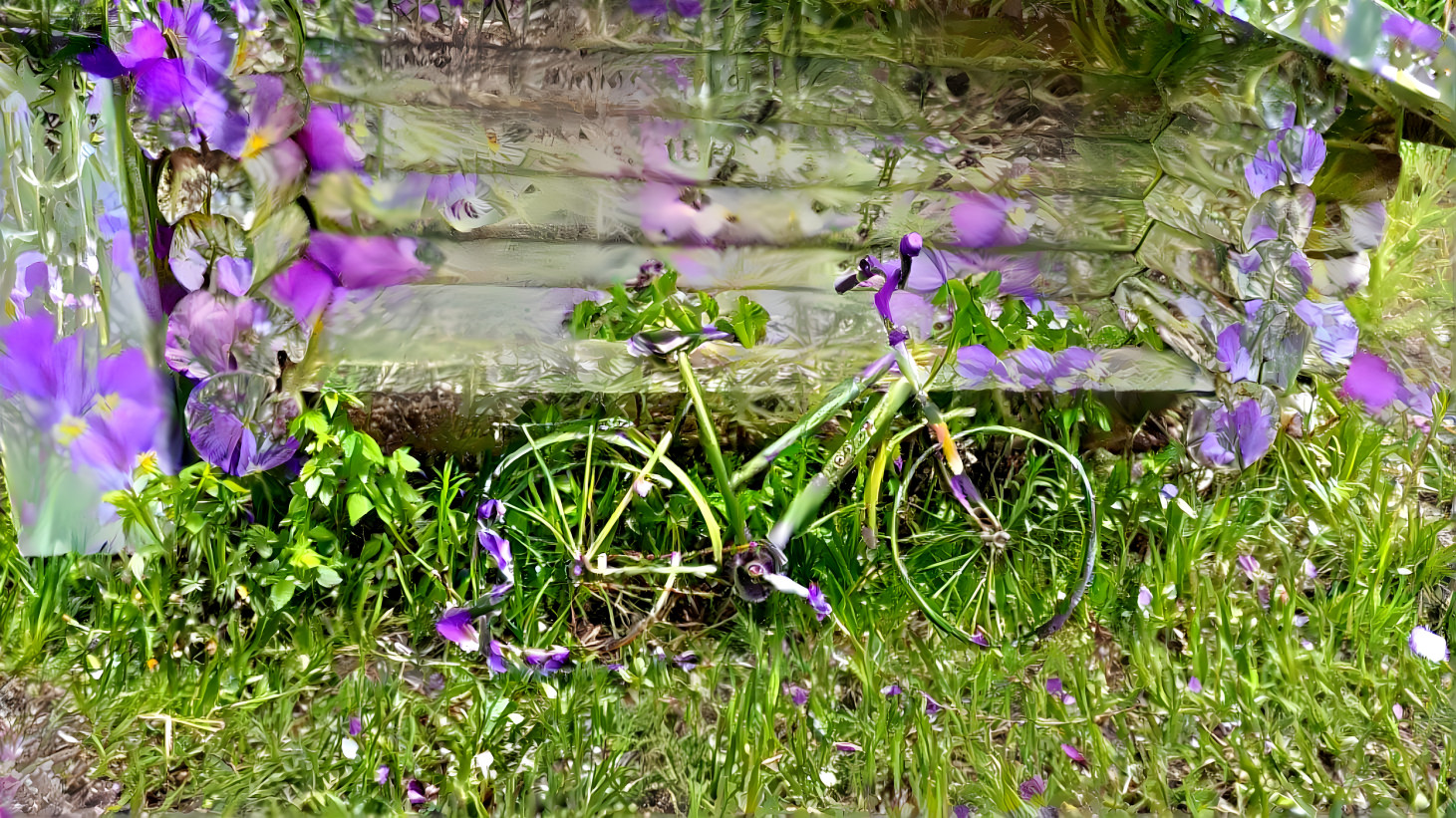 Lilac bike