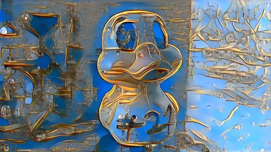 Gold-wired Duck