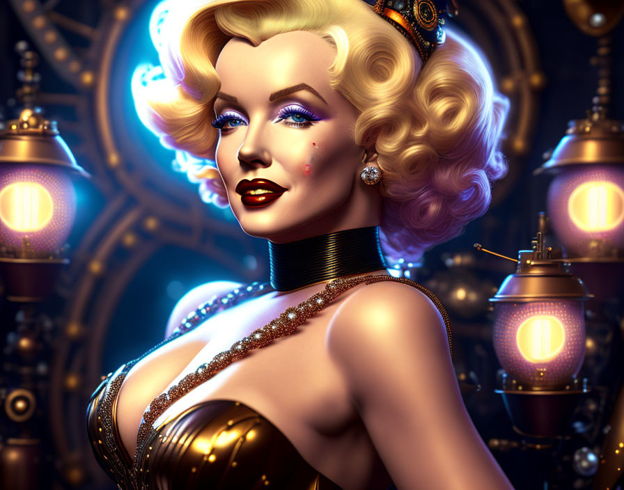 CrowPickle's Steampunk Marilyn