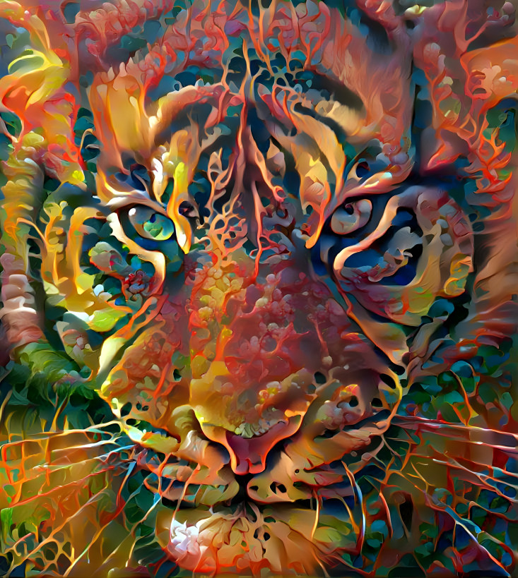 Psychedelic Tiger 