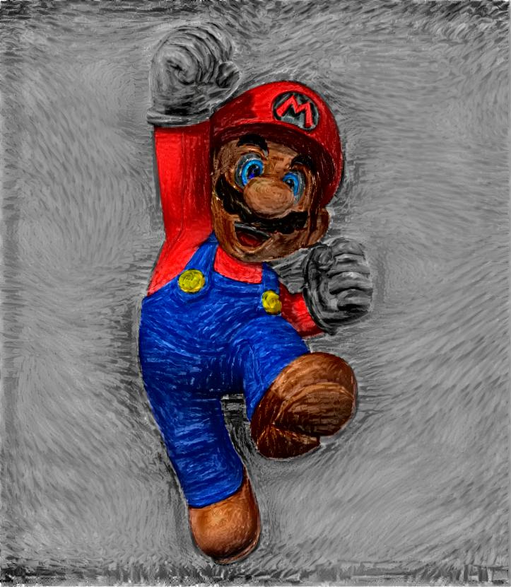 starry mario