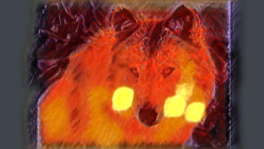 Fiery Wolf