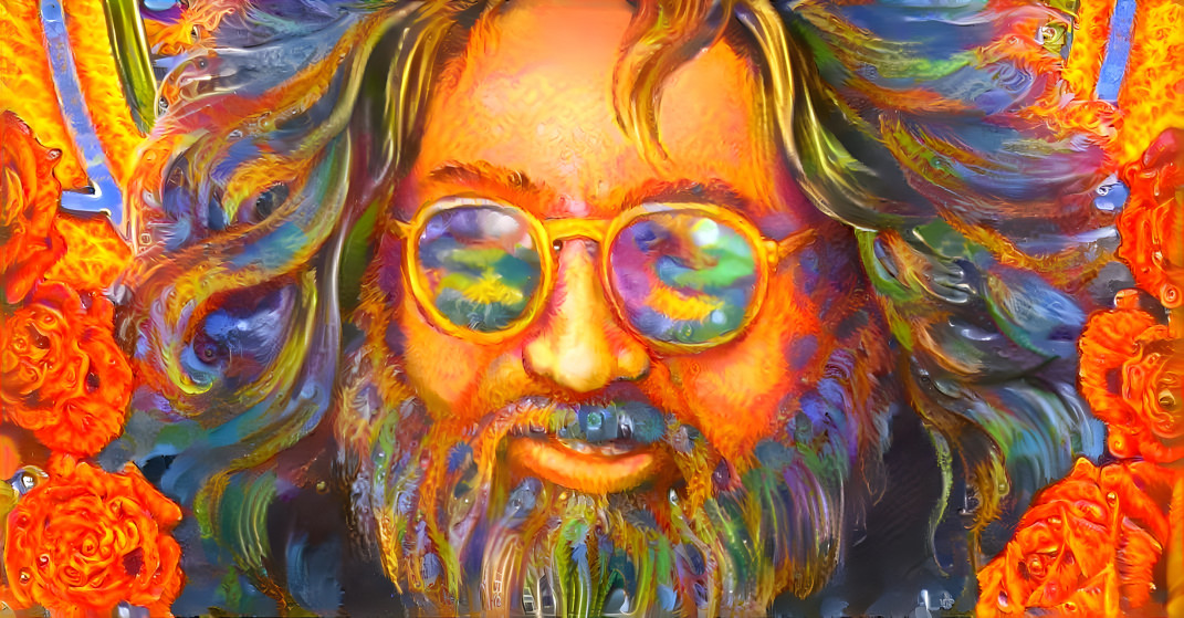 Jerry garcia in a bag MAN