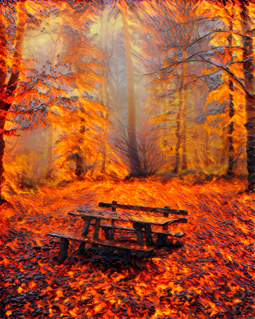 Molten Picnic Table Park