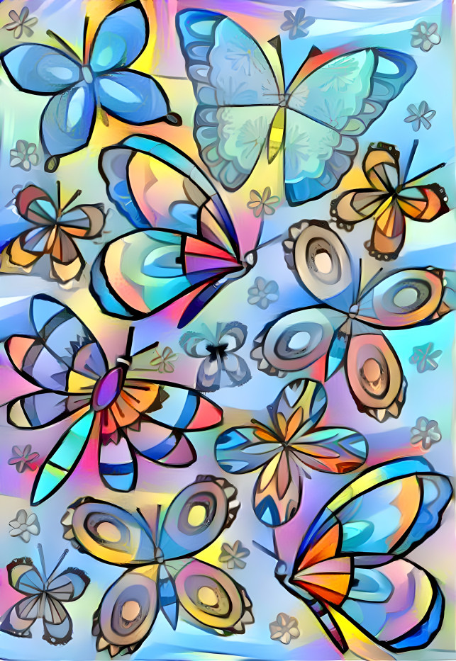 Rainbow Butterflies