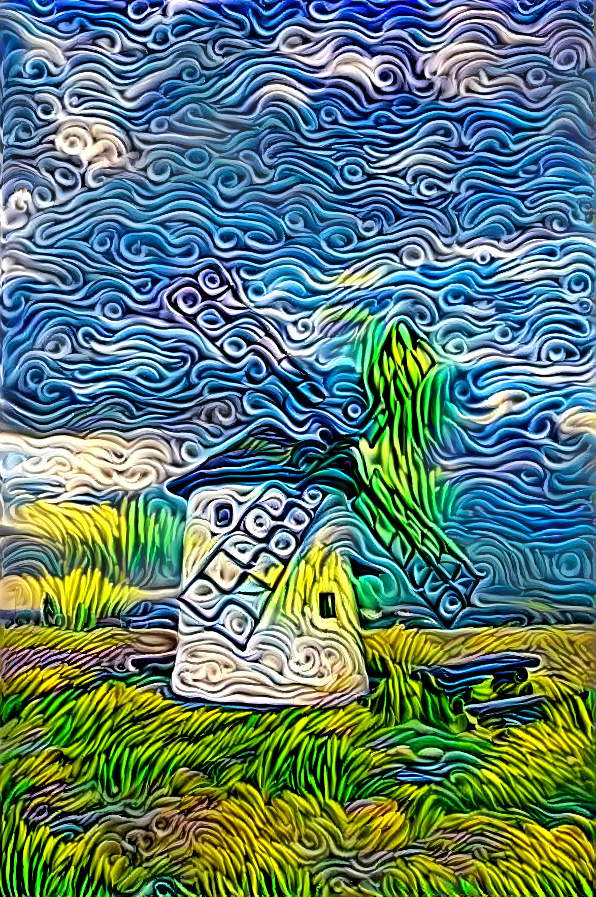 Windmill in Spálov